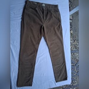 J. Crew Men's Corduroy Pants in Brown